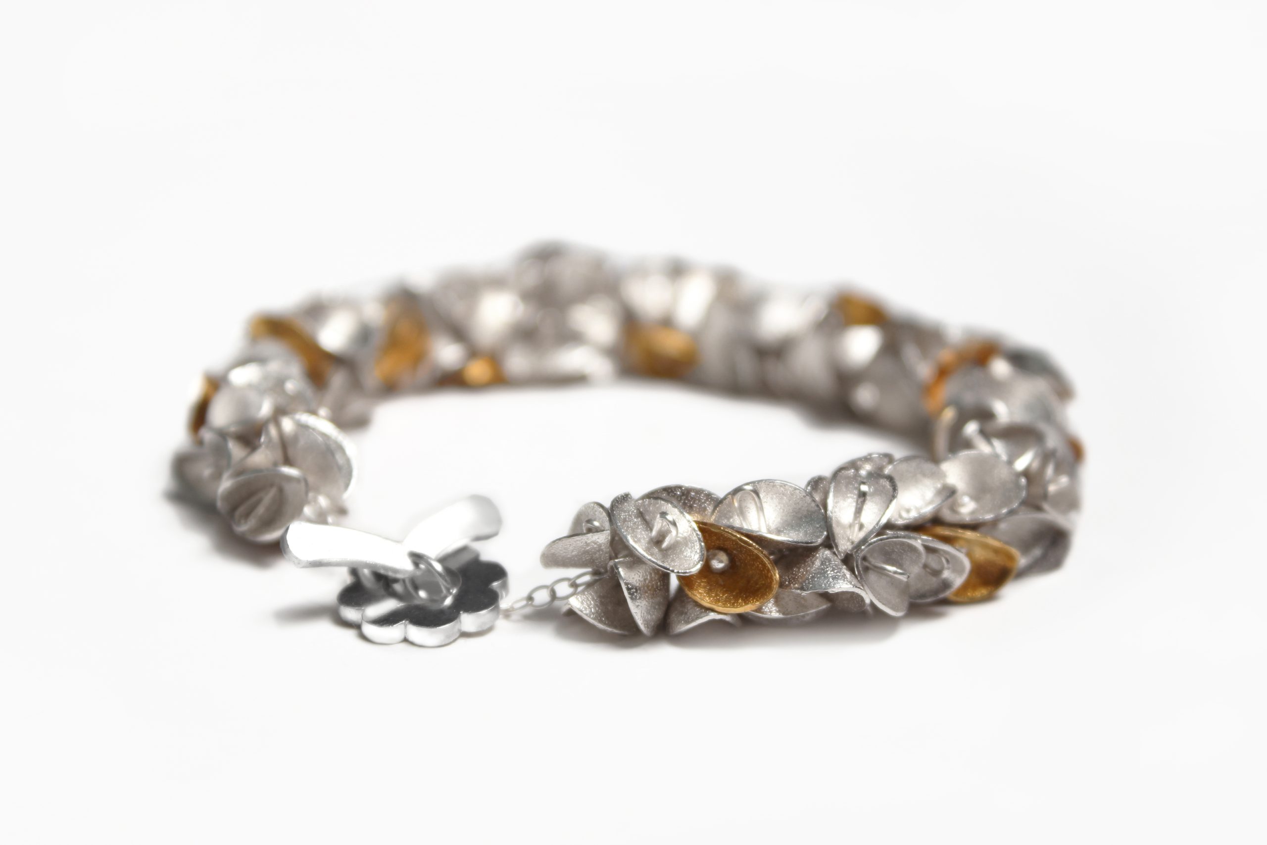 SIlver Flora Bracelet - Image 3