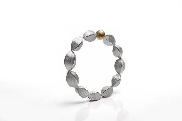Silver Pod Bangle