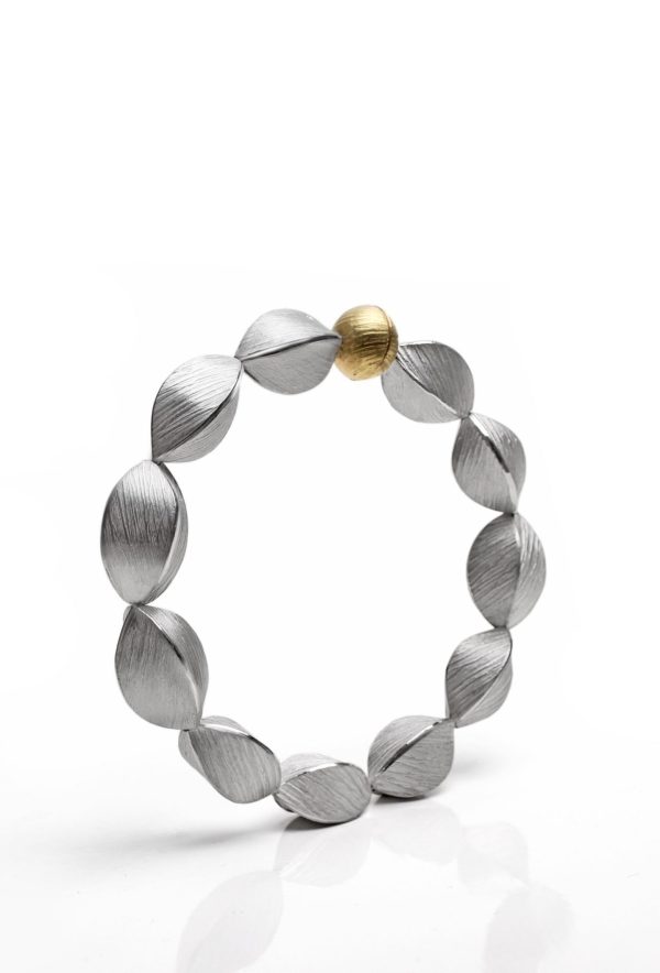 Silver Pod Cuff